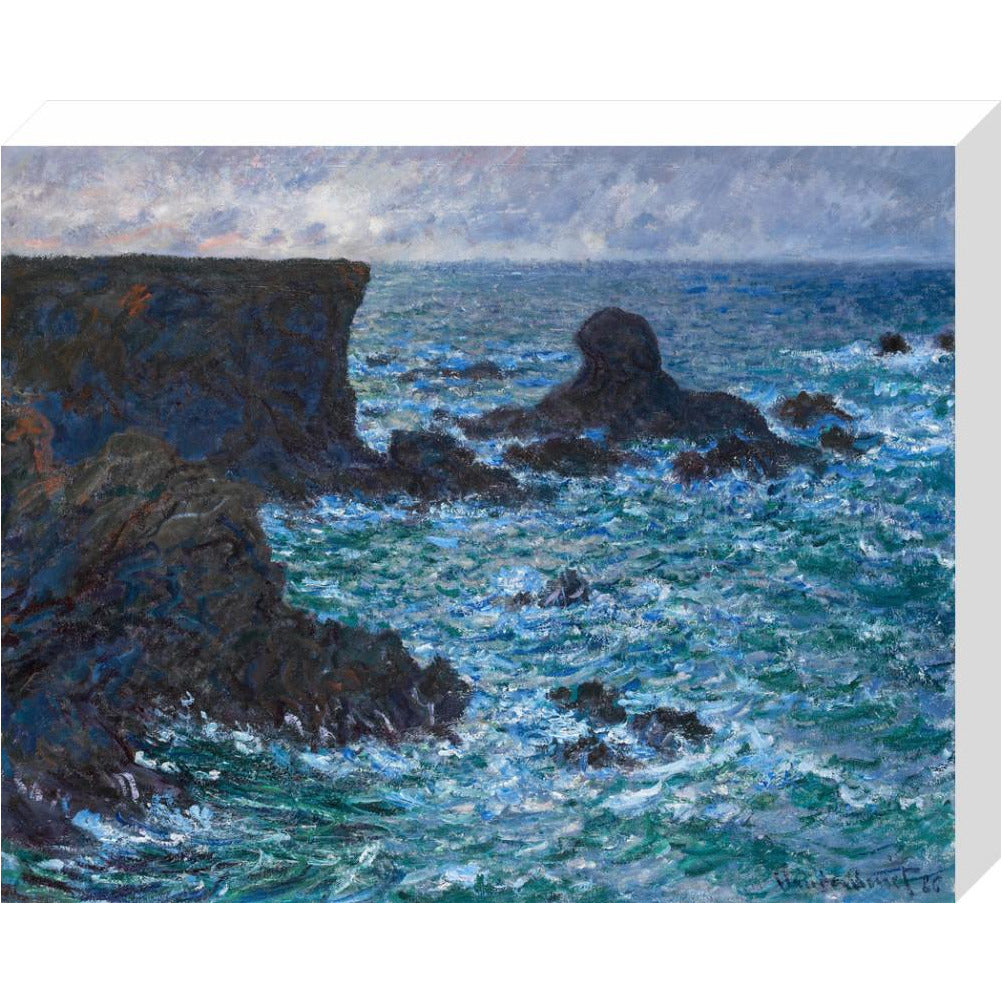 Rocks at Port-Coton - Art print