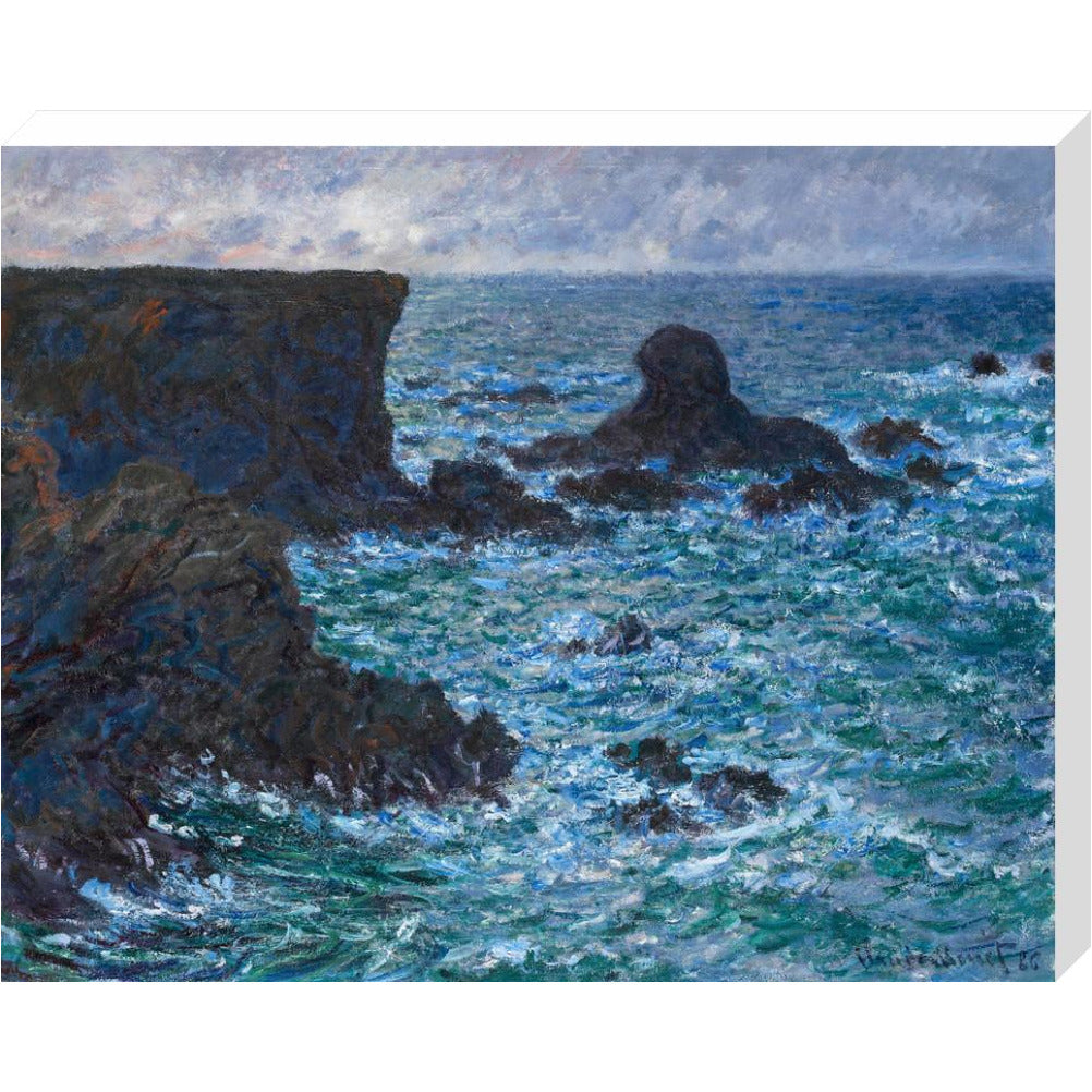 Rocks at Port-Coton - Art print