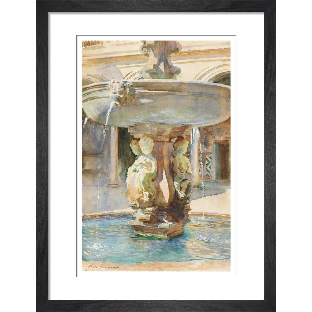 The Spanish Fountain, 1912 - Art print