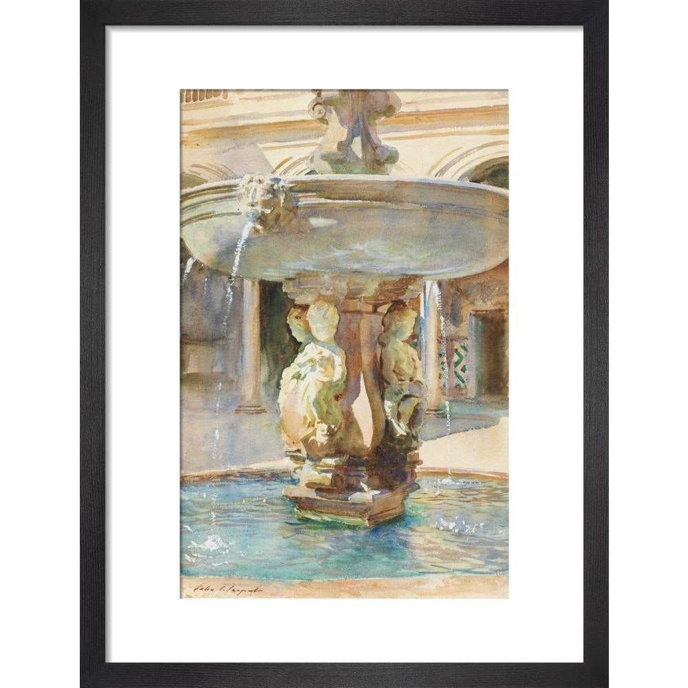 The Spanish Fountain, 1912 - Art print