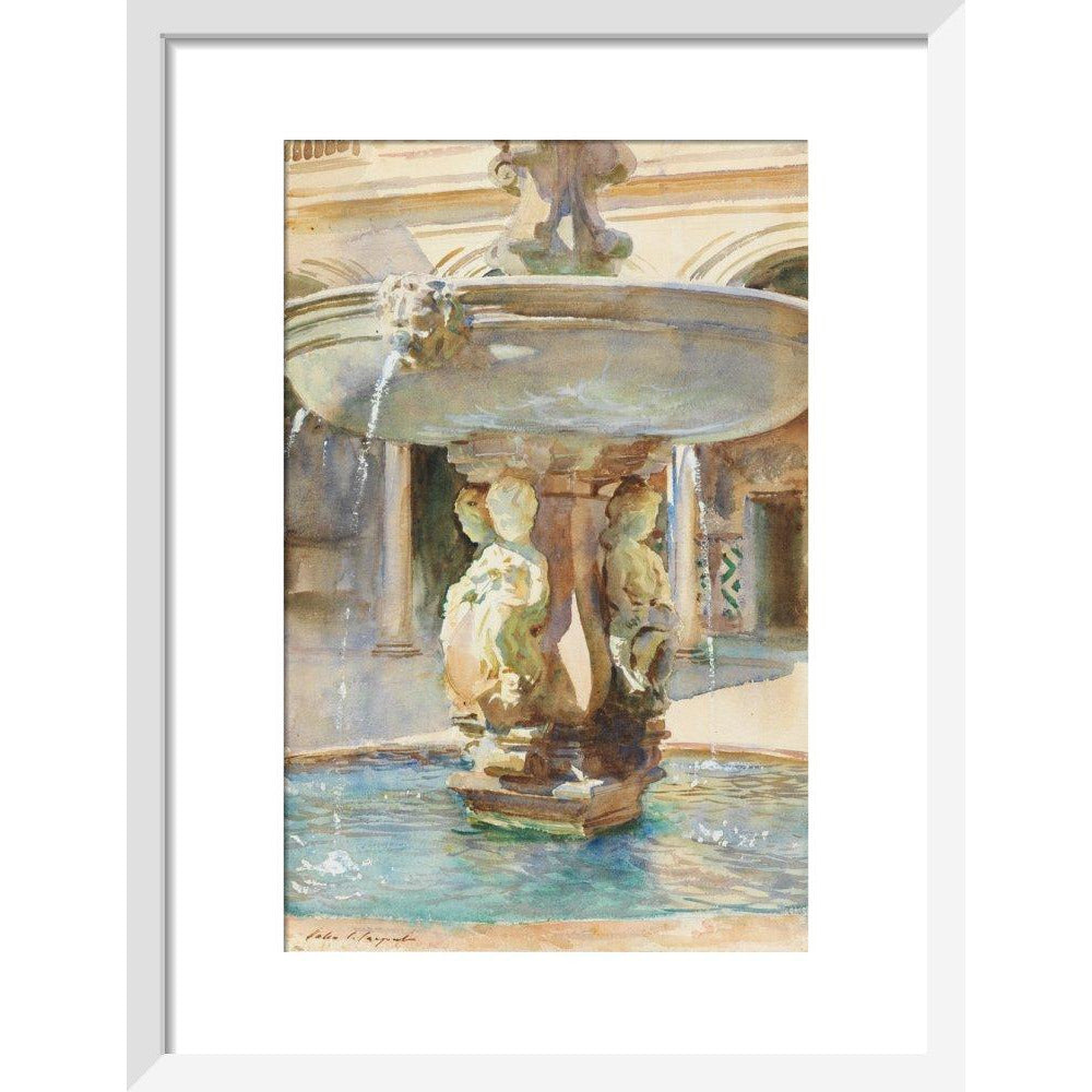 The Spanish Fountain, 1912 - Art print