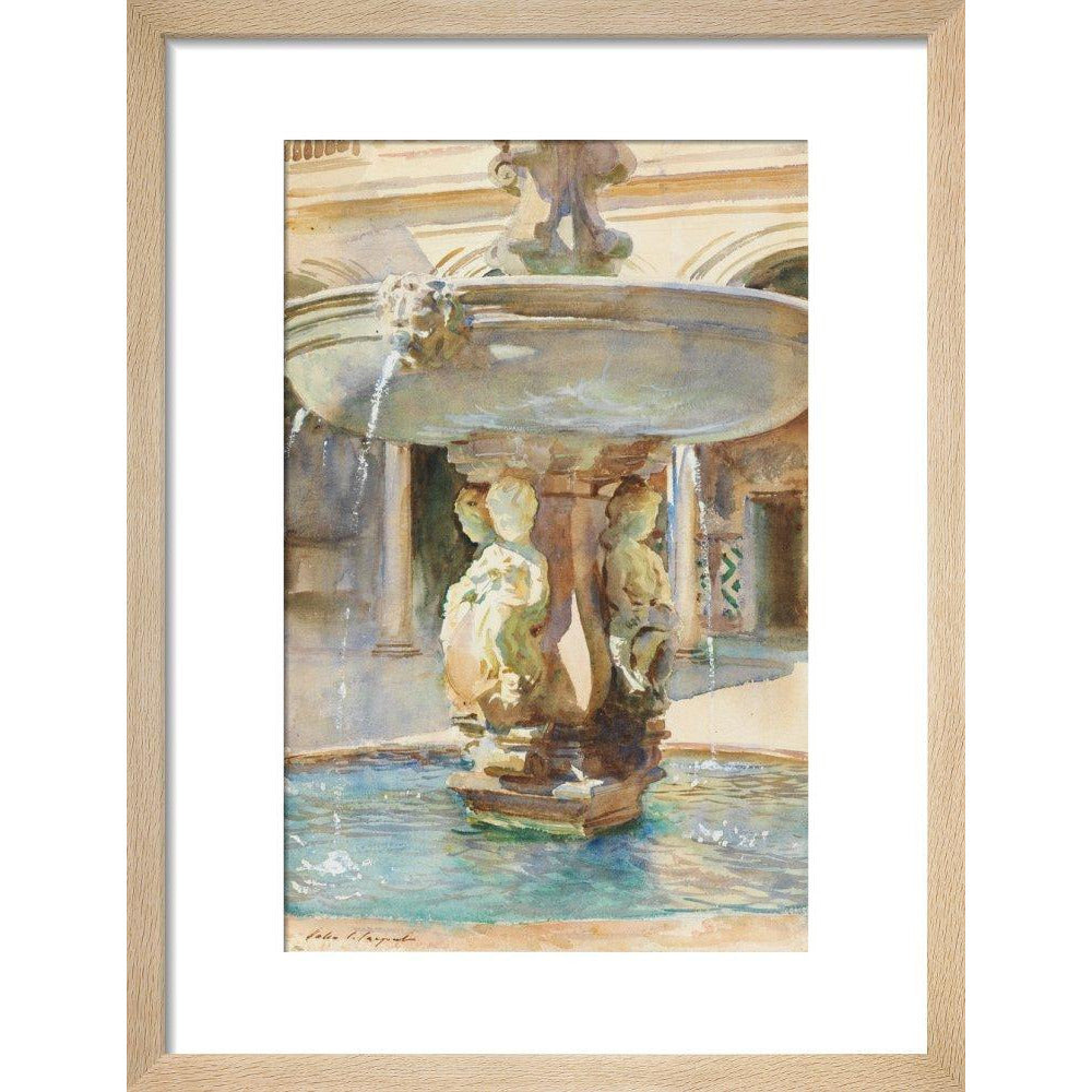 The Spanish Fountain, 1912 - Art print