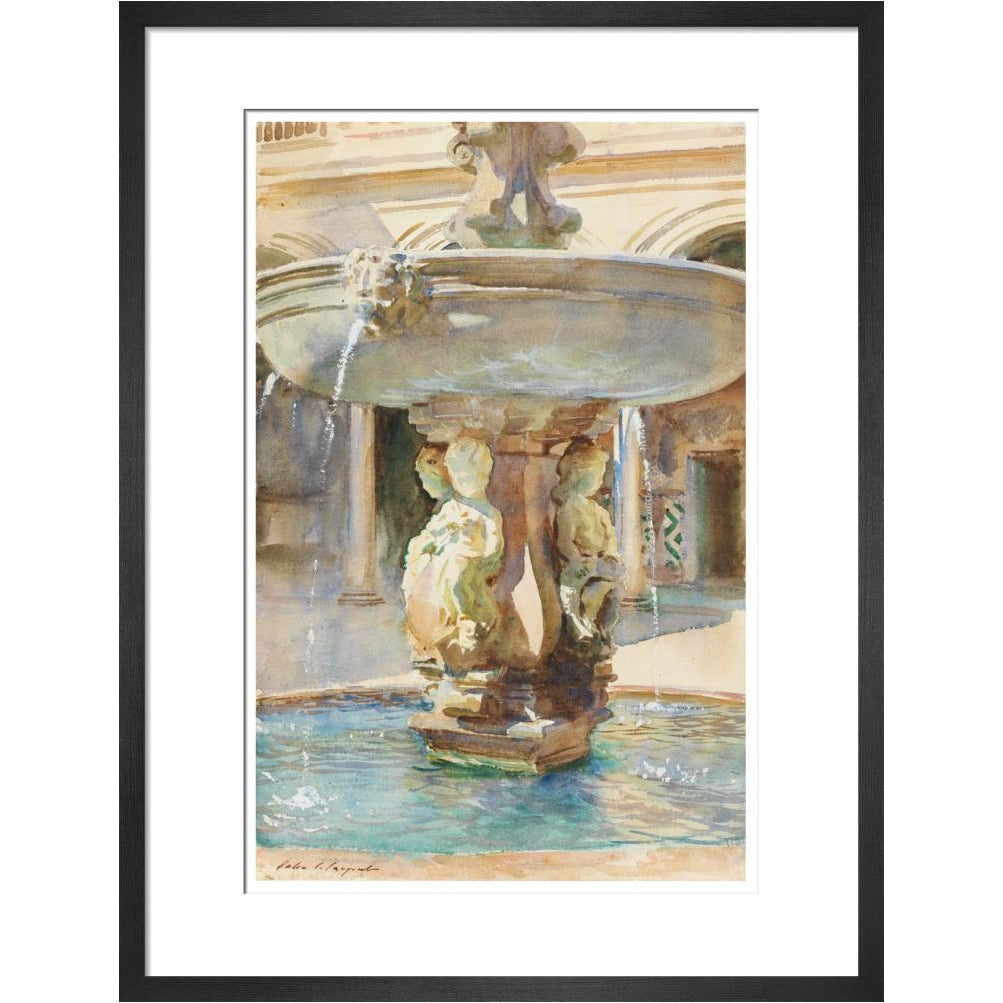 The Spanish Fountain, 1912 - Art print