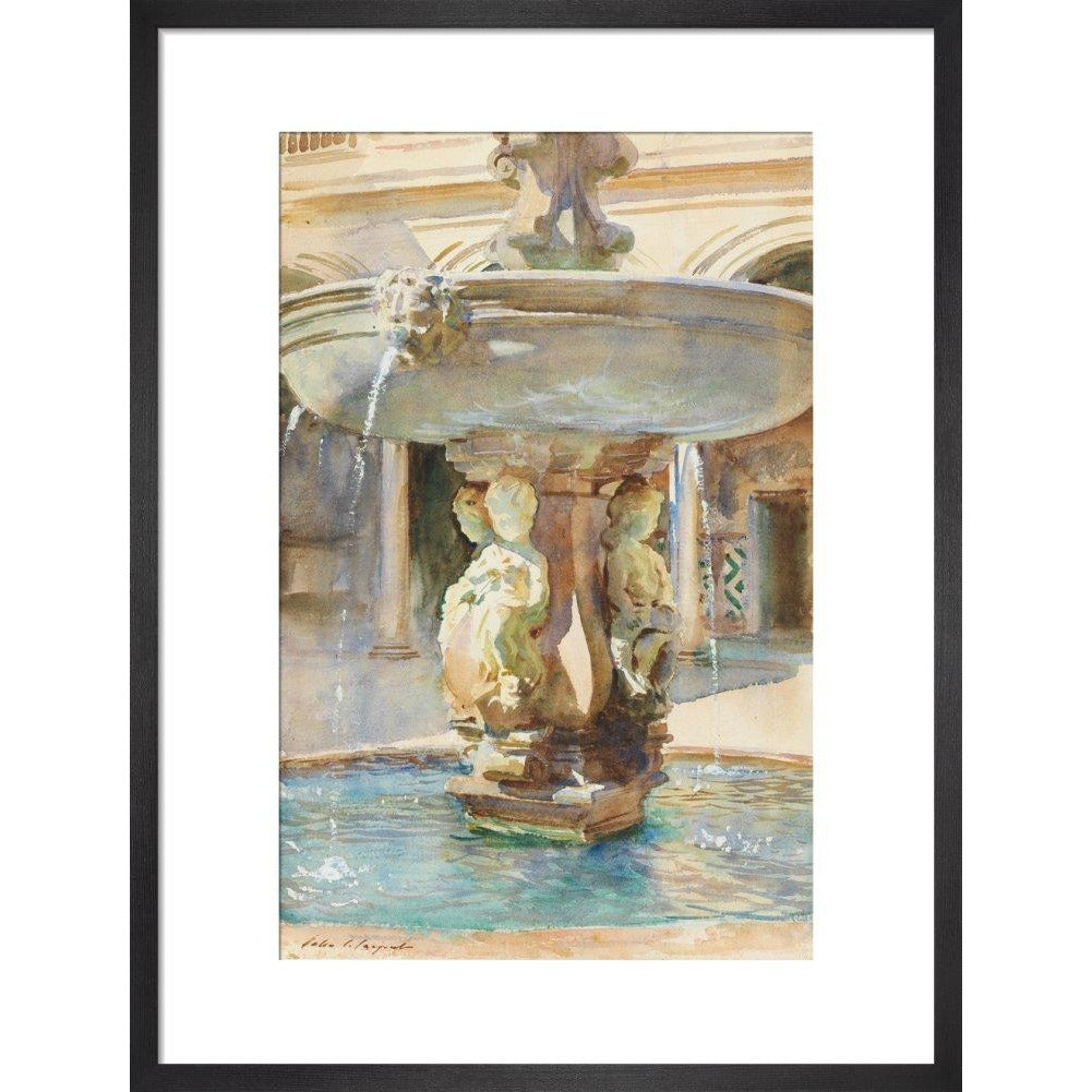 The Spanish Fountain, 1912 - Art print