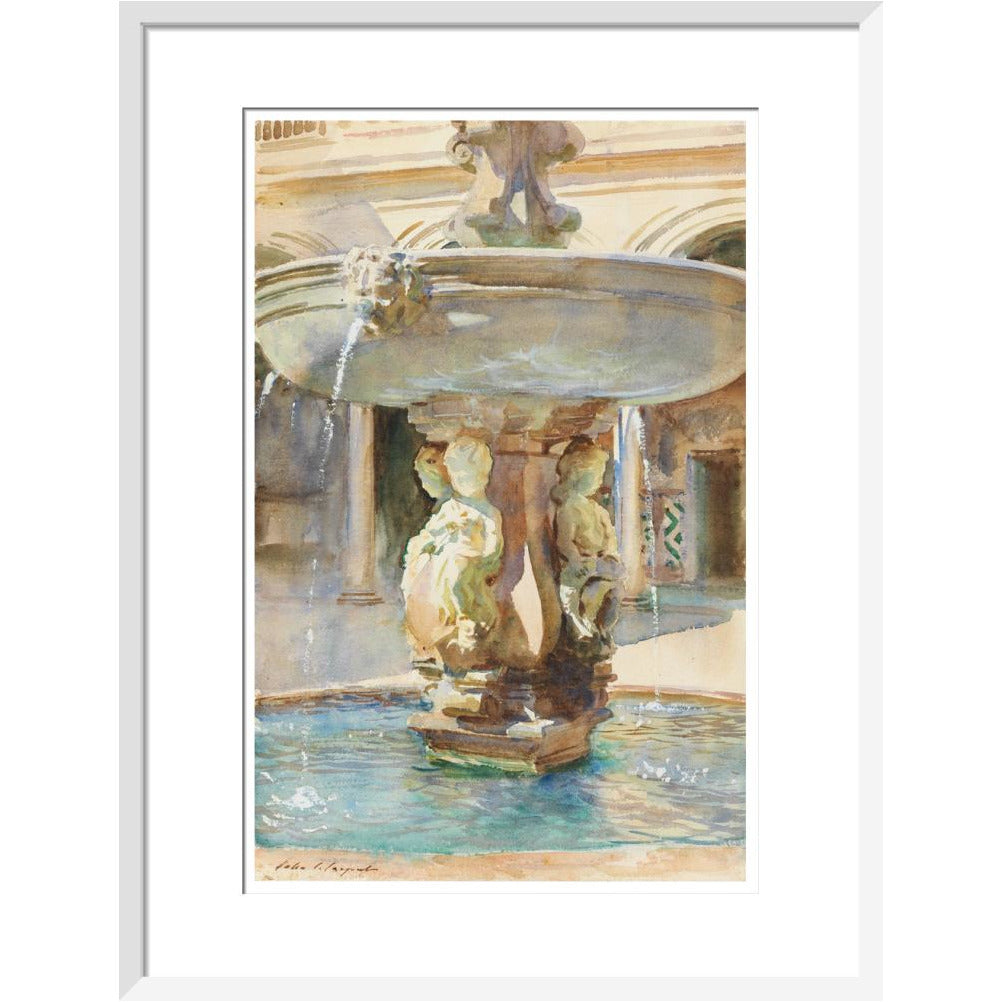 The Spanish Fountain, 1912 - Art print