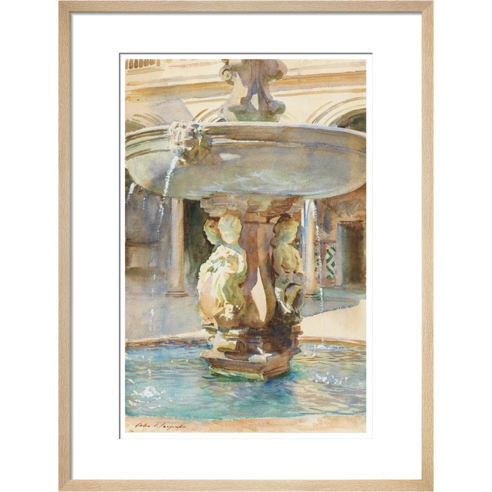 The Spanish Fountain, 1912 - Art print