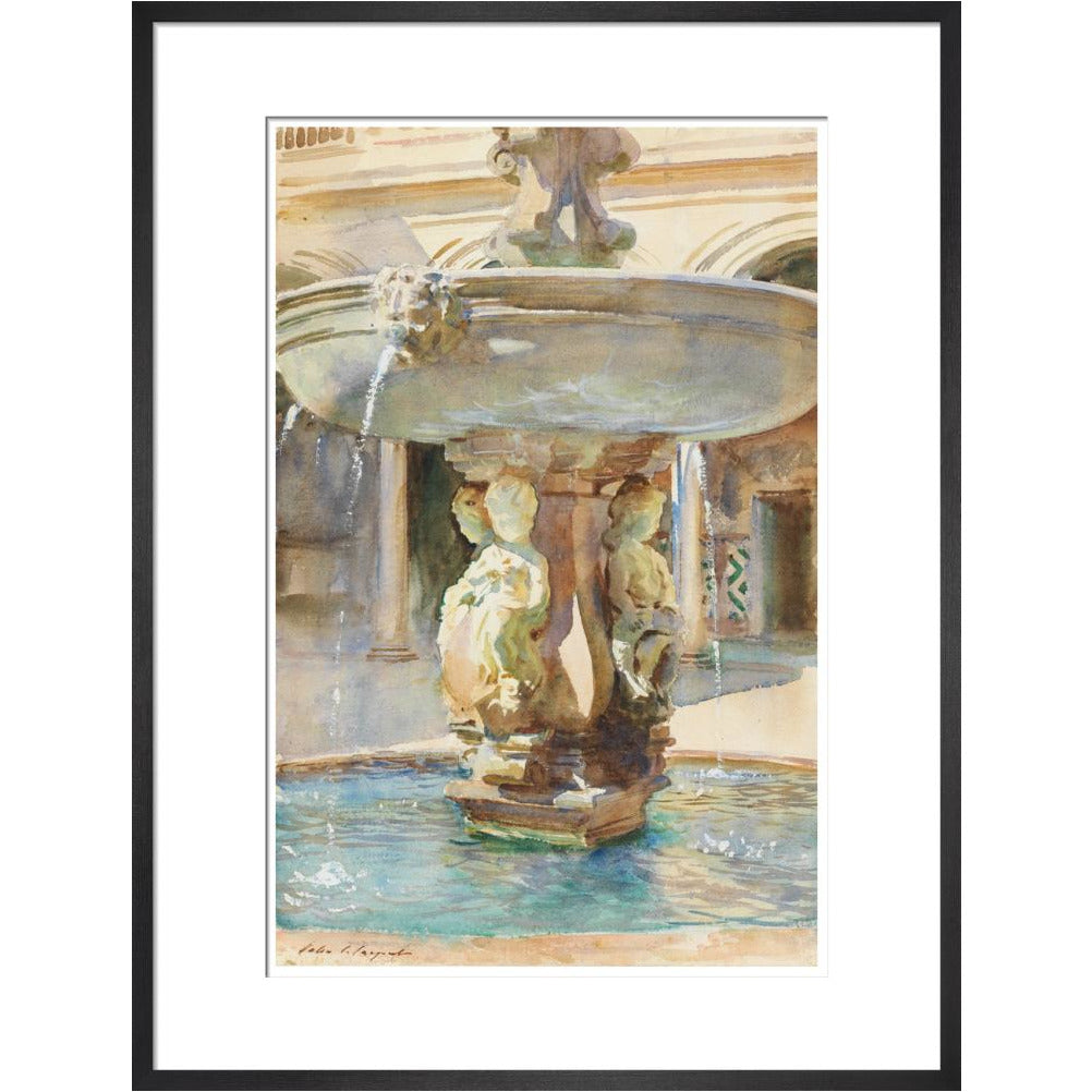 The Spanish Fountain, 1912 - Art print