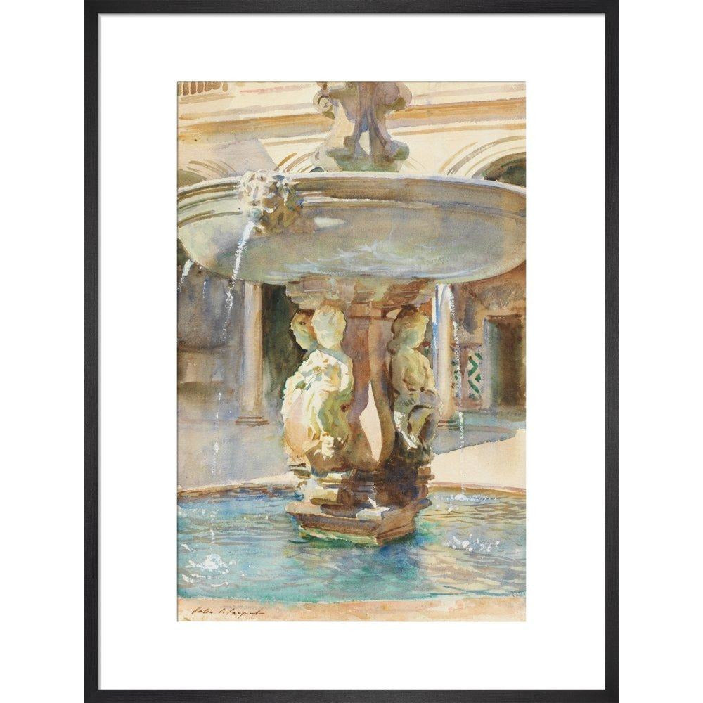 The Spanish Fountain, 1912 - Art print