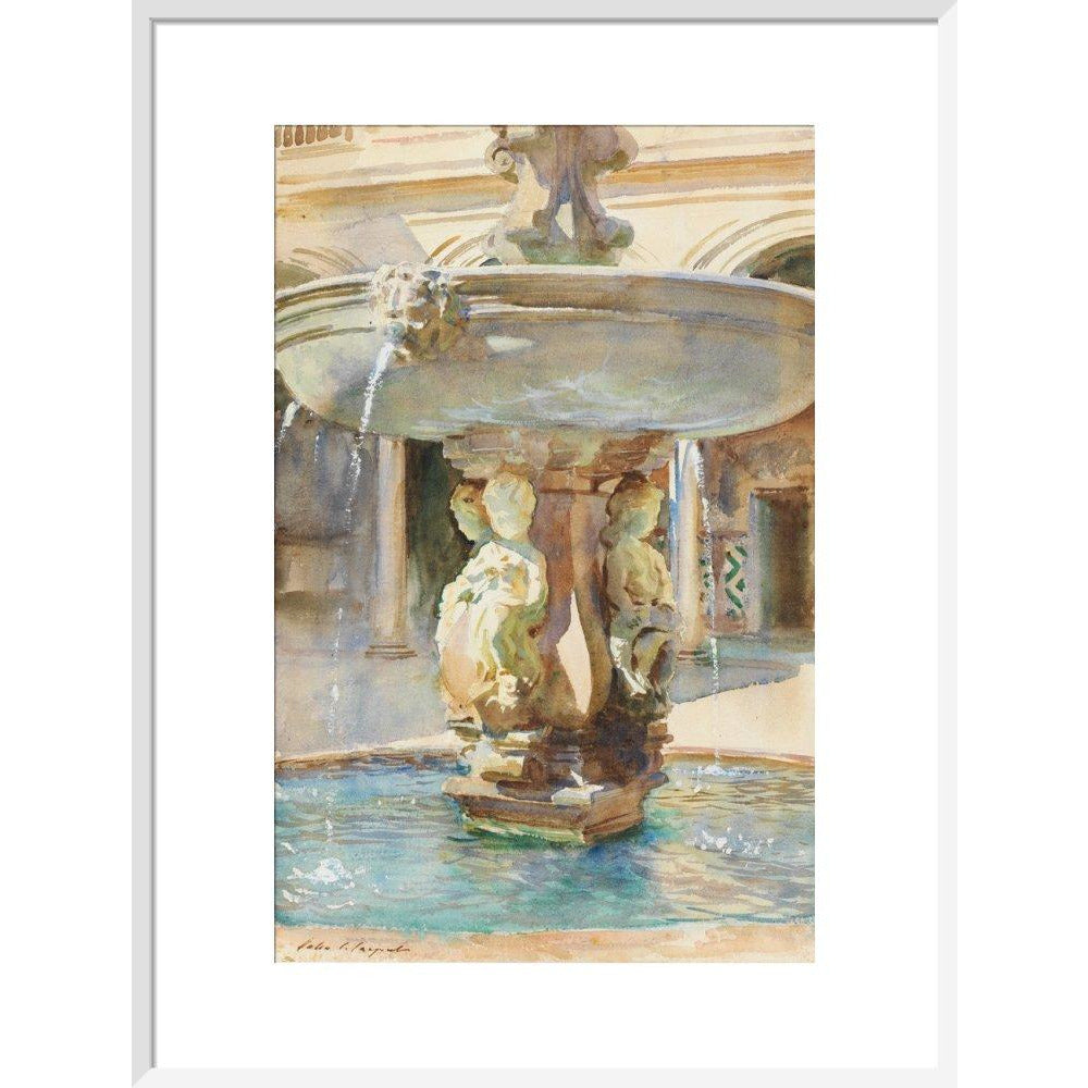 The Spanish Fountain, 1912 - Art print