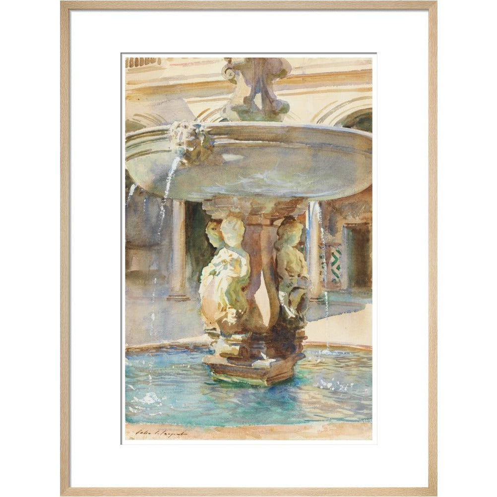 The Spanish Fountain, 1912 - Art print