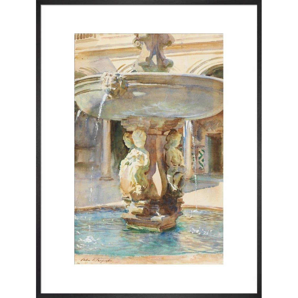 The Spanish Fountain, 1912 - Art print