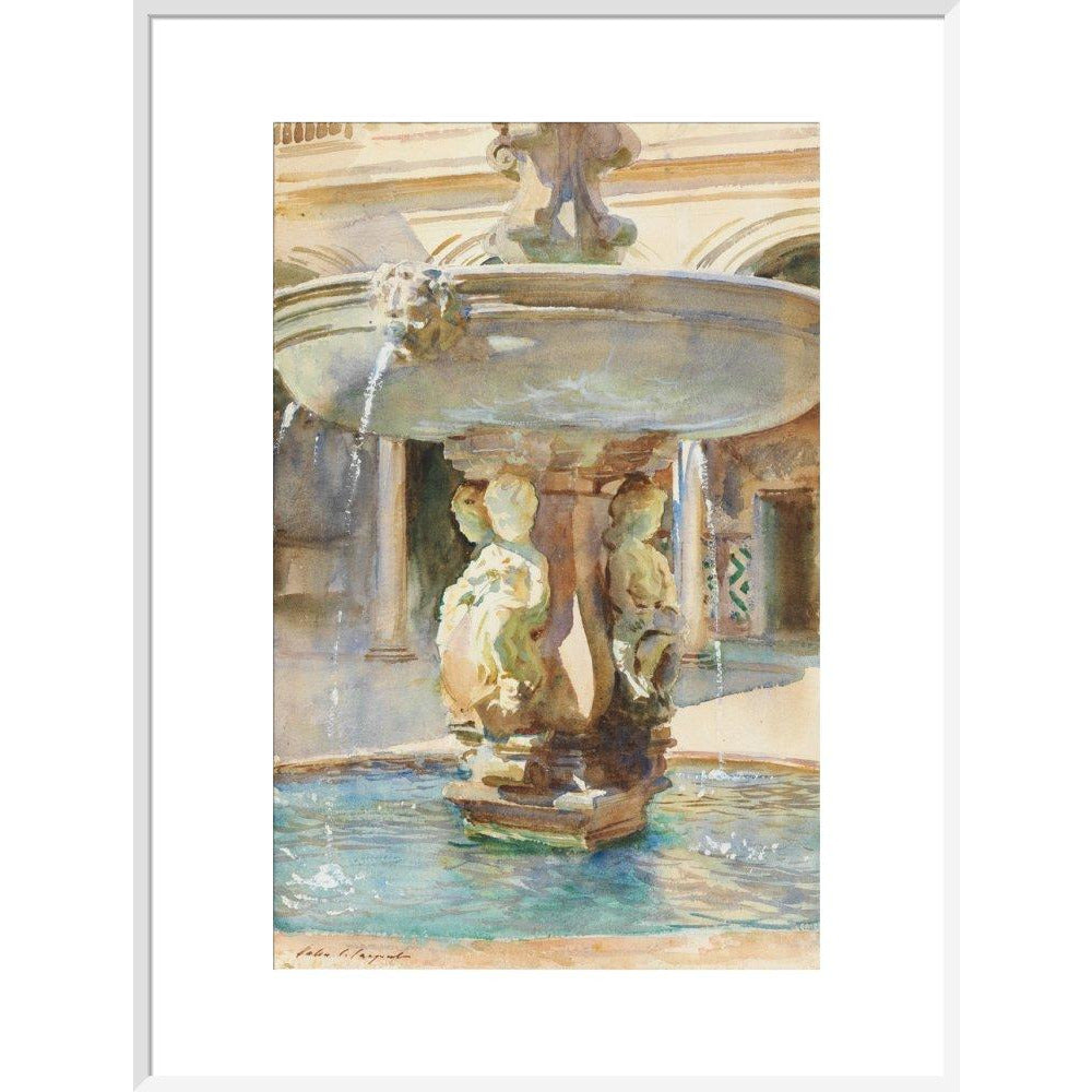 The Spanish Fountain, 1912 - Art print