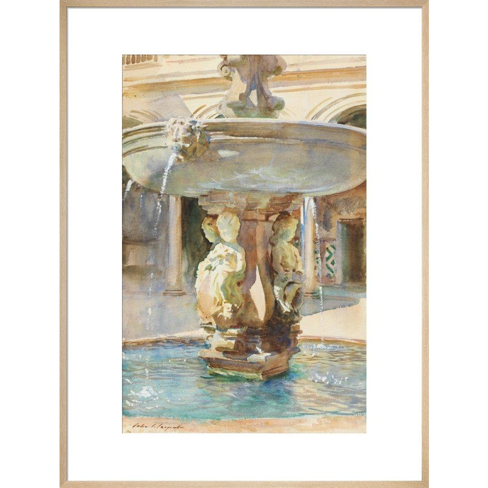 The Spanish Fountain, 1912 - Art print
