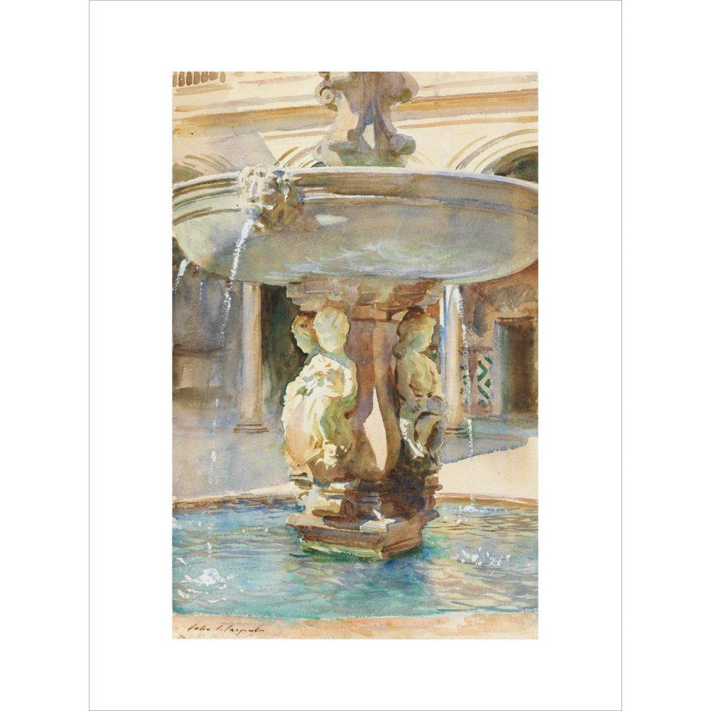 The Spanish Fountain, 1912 - Art print