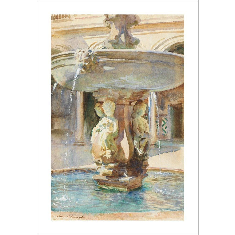 The Spanish Fountain, 1912 - Art print