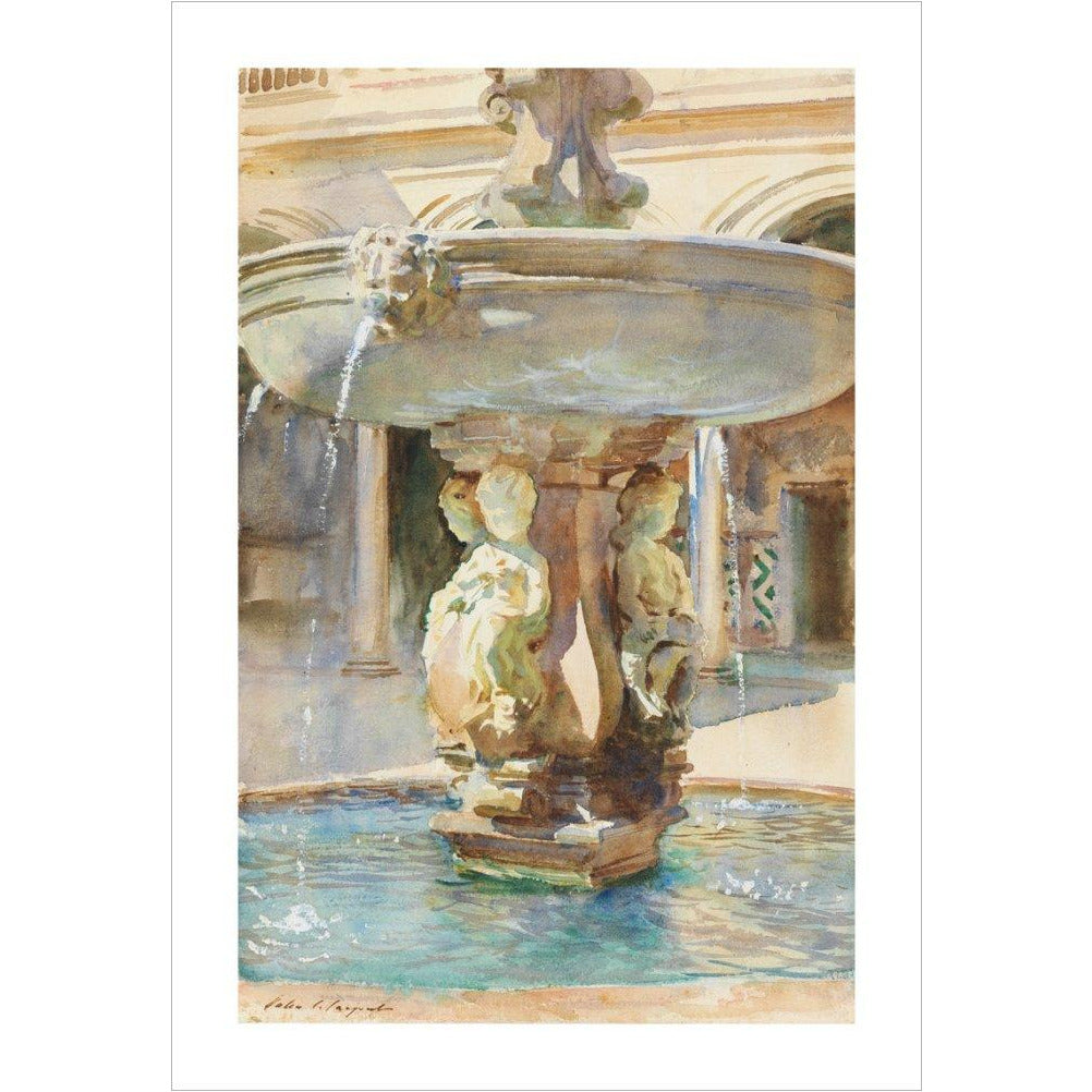 The Spanish Fountain, 1912 - Art print