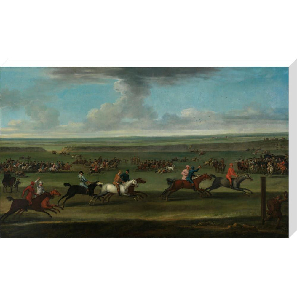 A Race on the Round Course at Newmarket - Art print