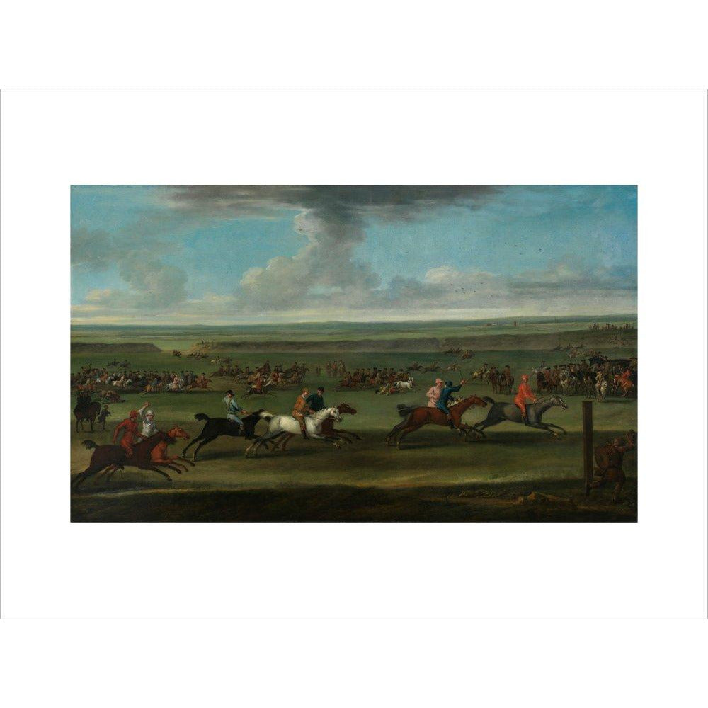 A Race on the Round Course at Newmarket - Art print