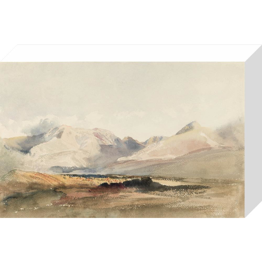 View of Nant Ffrancon, Snowdonia - Art Print