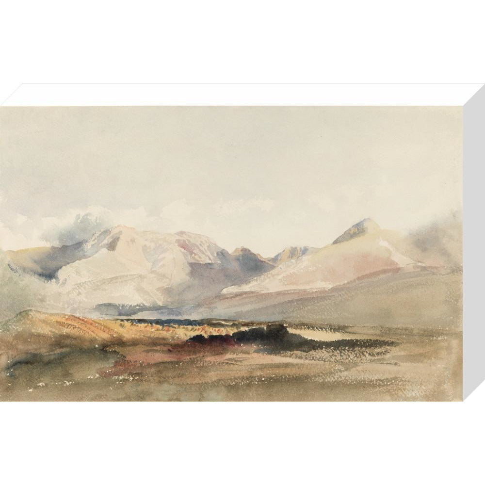 View of Nant Ffrancon, Snowdonia - Art Print