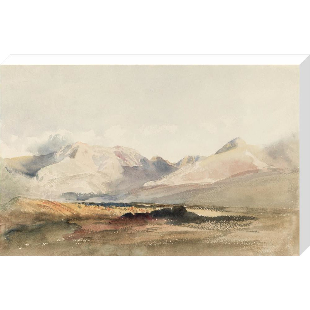 View of Nant Ffrancon, Snowdonia - Art Print