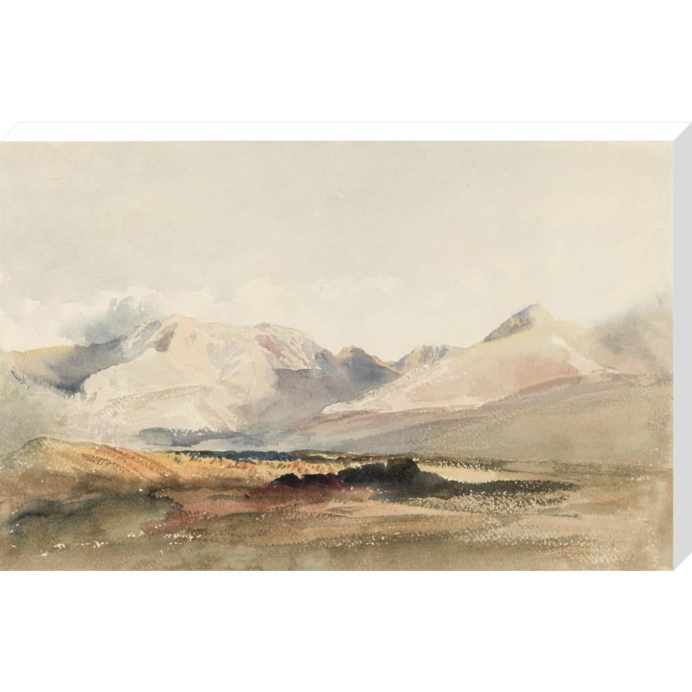 View of Nant Ffrancon, Snowdonia - Art Print