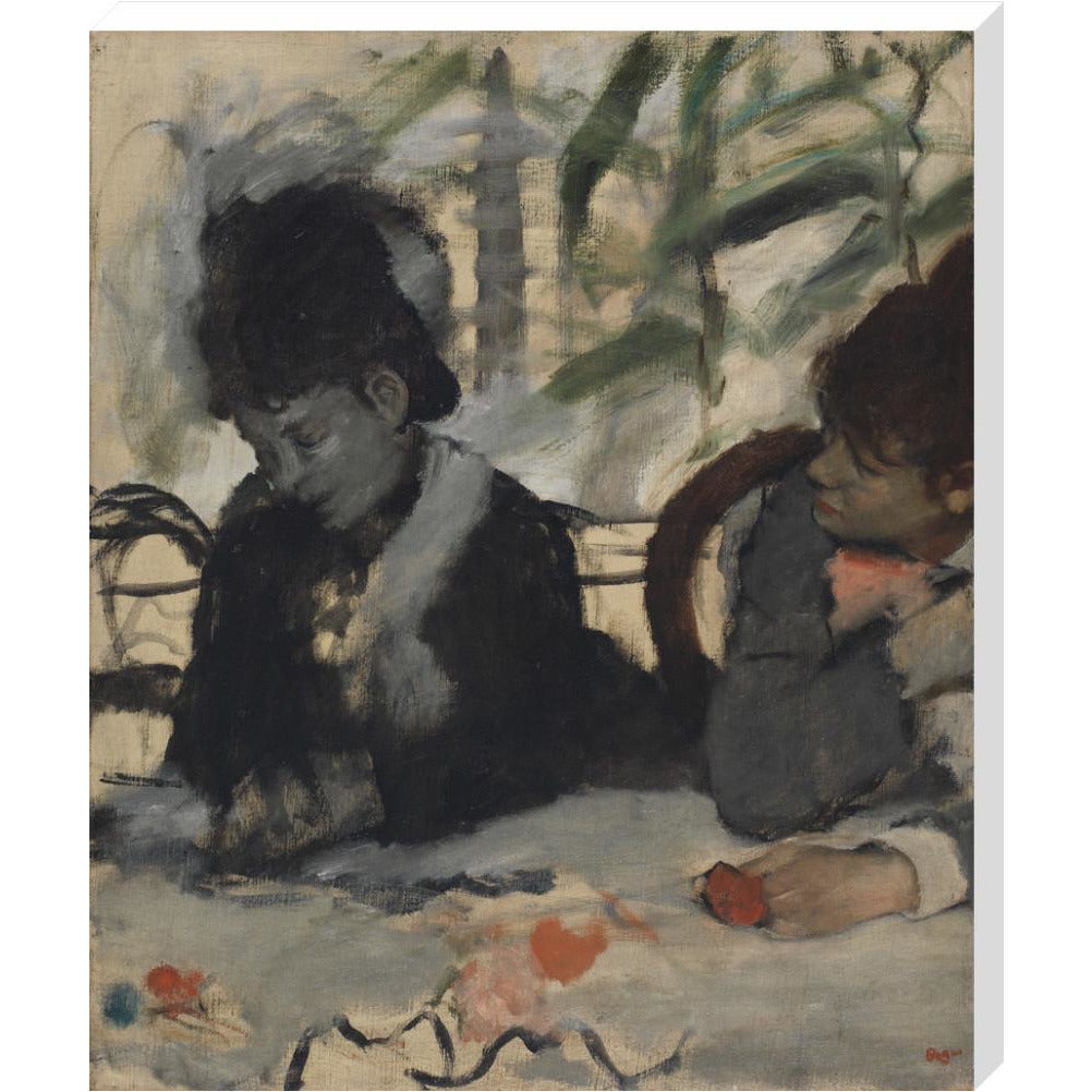 Au Café - Art print