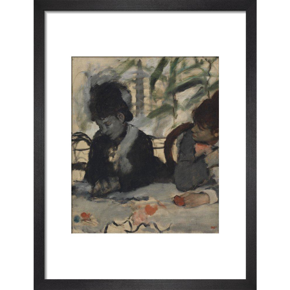 Au Café - Art print