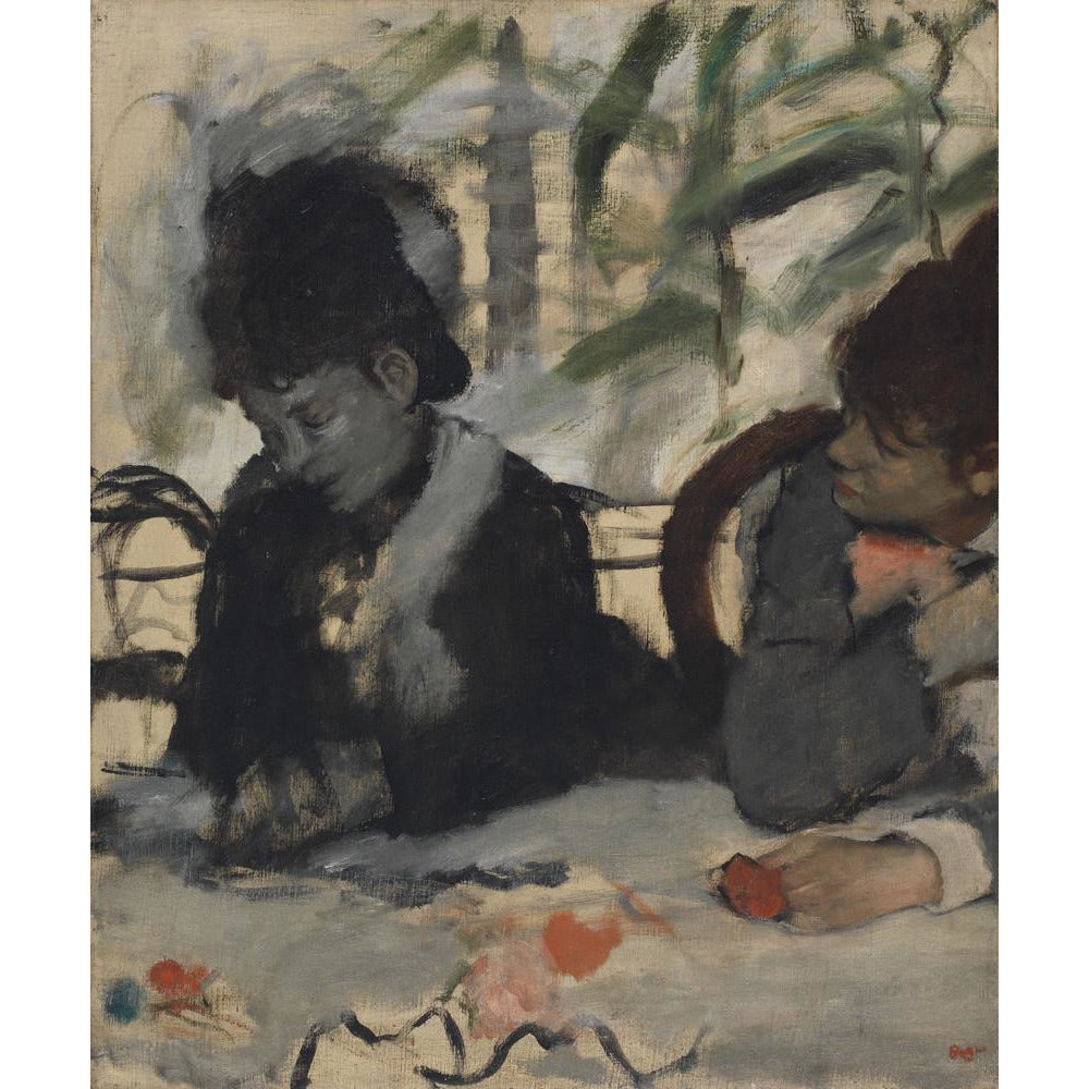 Au Café - Art print