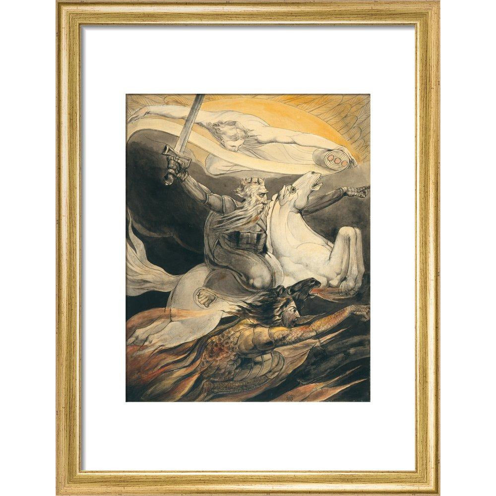 Death on a Pale Horse - Art print