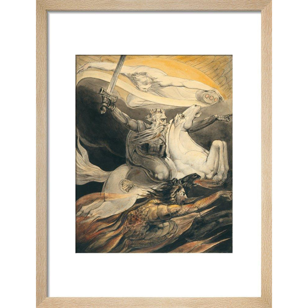 Death on a Pale Horse - Art print