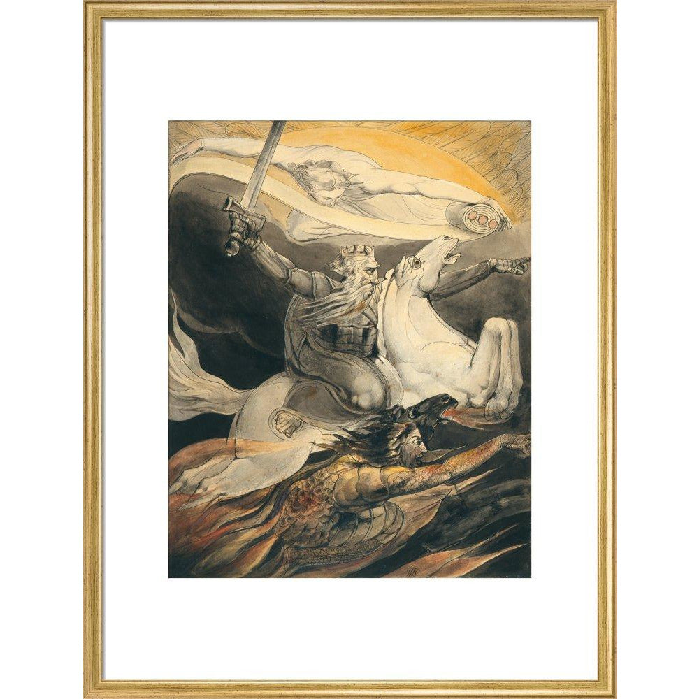 Death on a Pale Horse - Art print