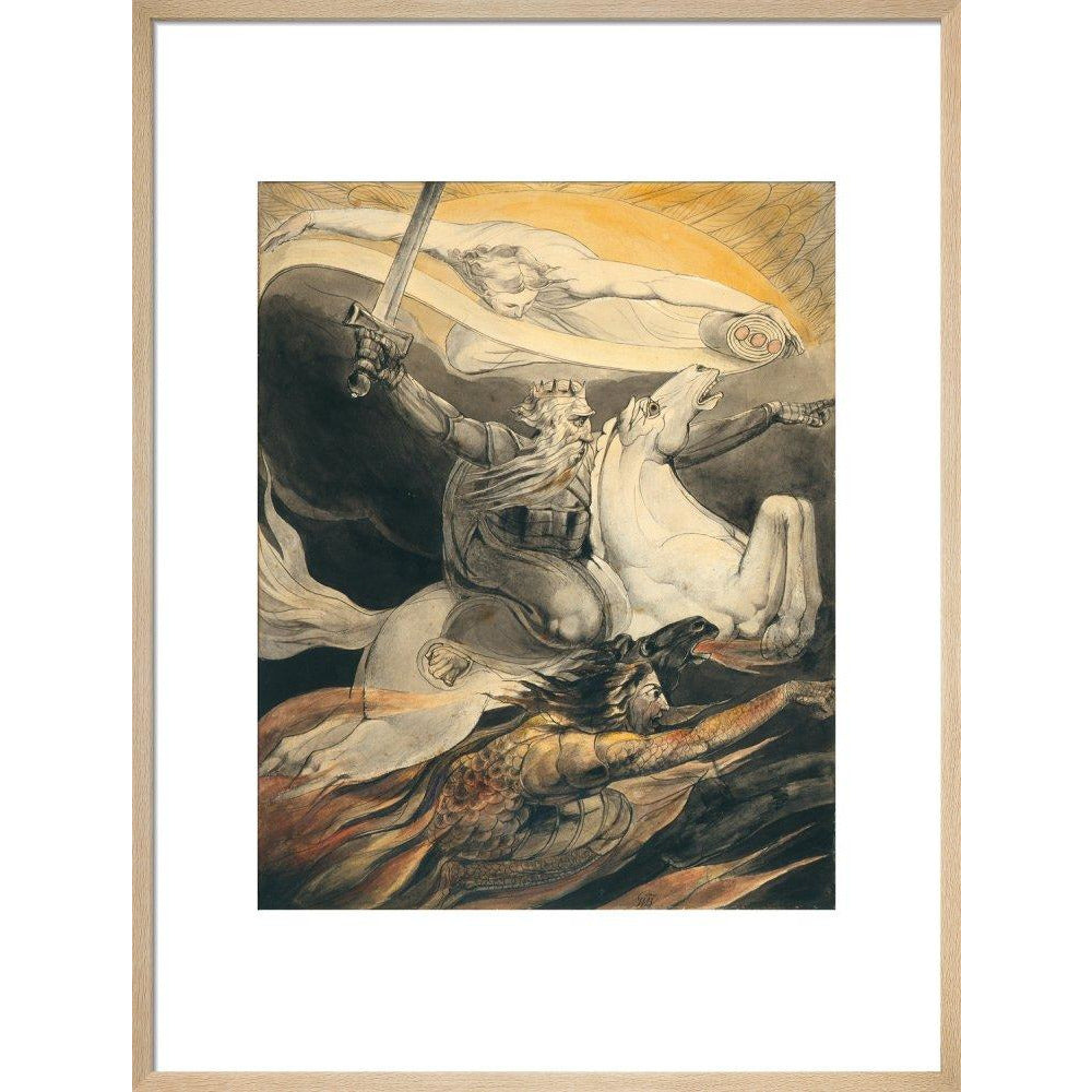 Death on a Pale Horse - Art print