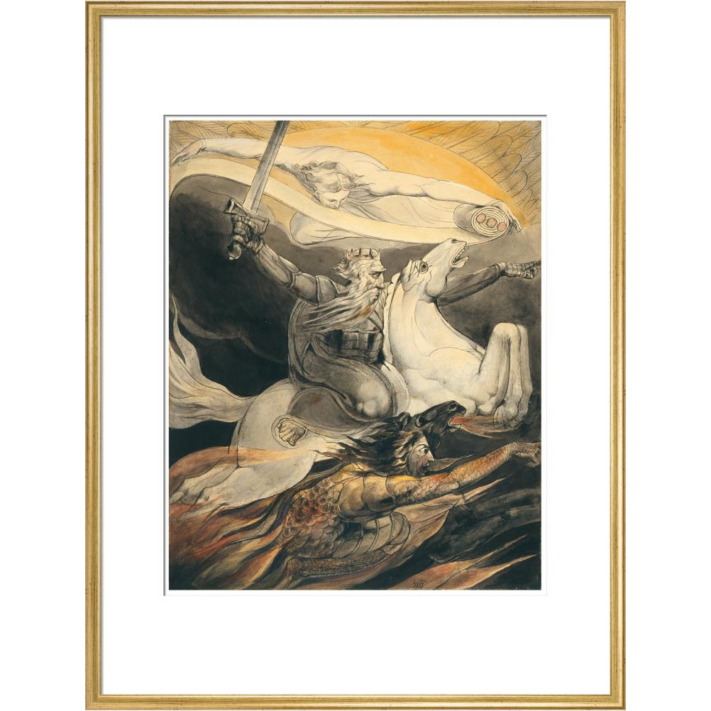 Death on a Pale Horse - Art print
