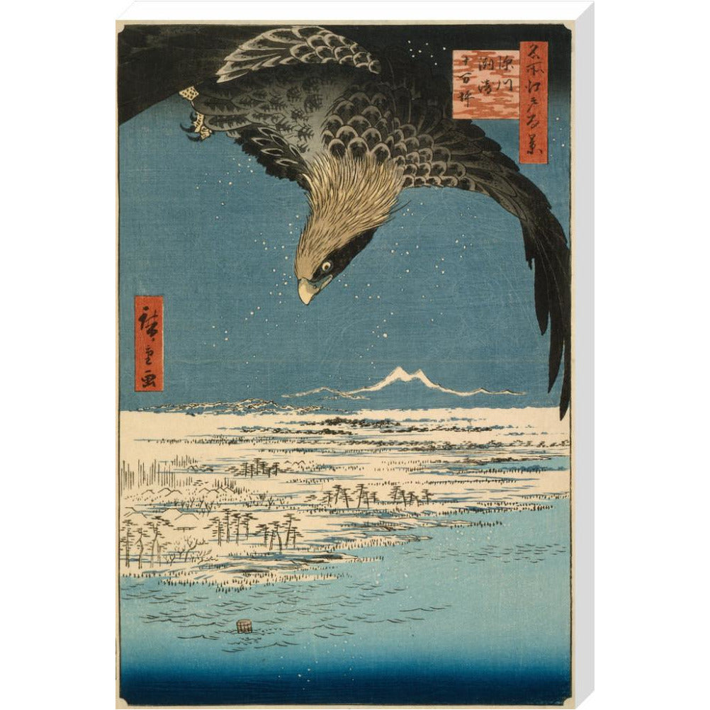 Eagle over Jûmantsubo Plain - Art print