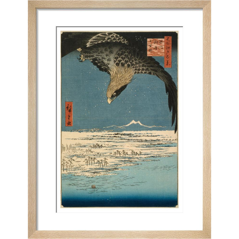 Eagle over Jûmantsubo Plain - Art print