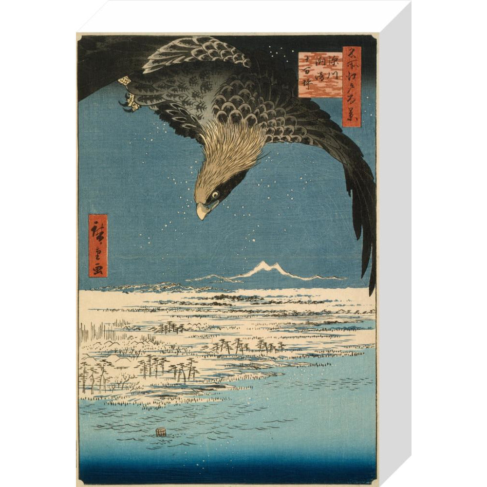 Eagle over Jûmantsubo Plain - Art print