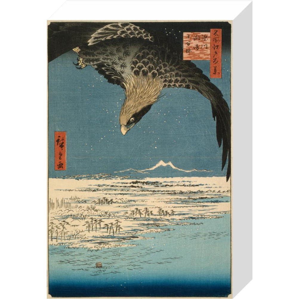 Eagle over Jûmantsubo Plain - Art print