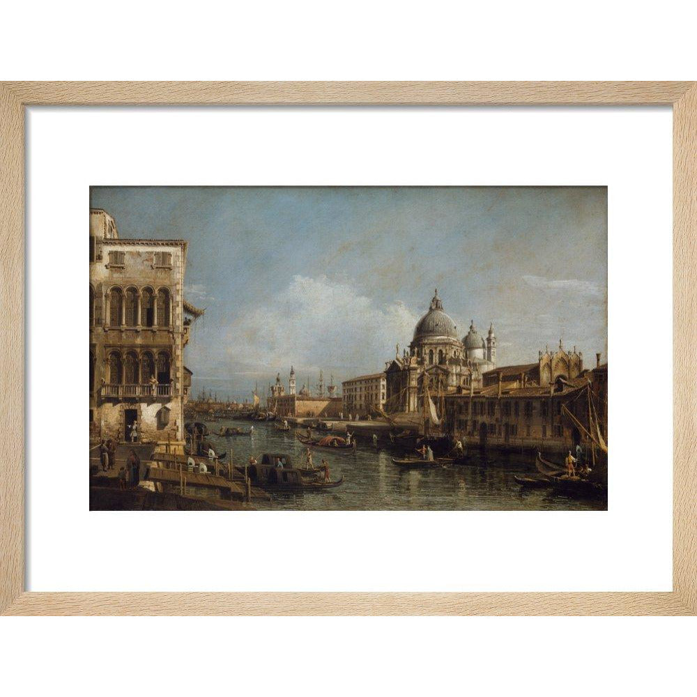 Entrance of the Grand Canal, Venice - Art print