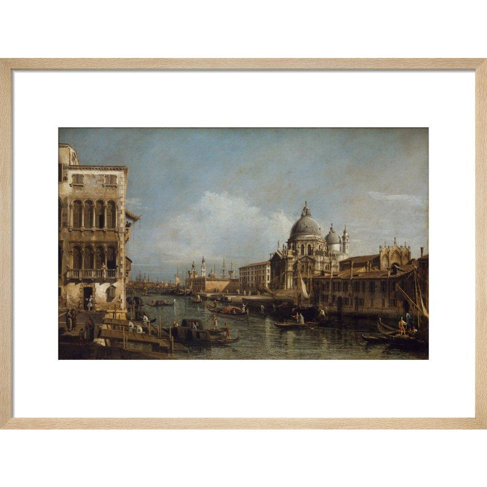 Entrance of the Grand Canal, Venice - Art print
