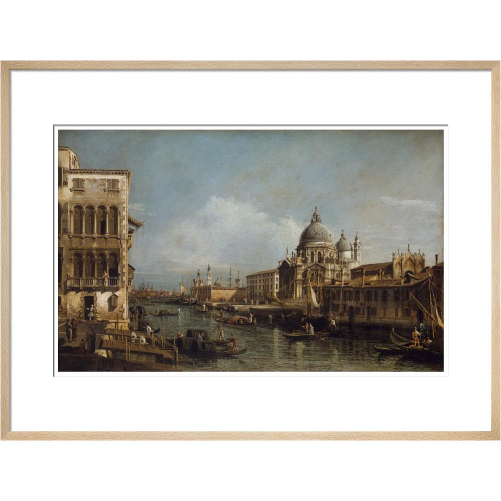 Entrance of the Grand Canal, Venice - Art print