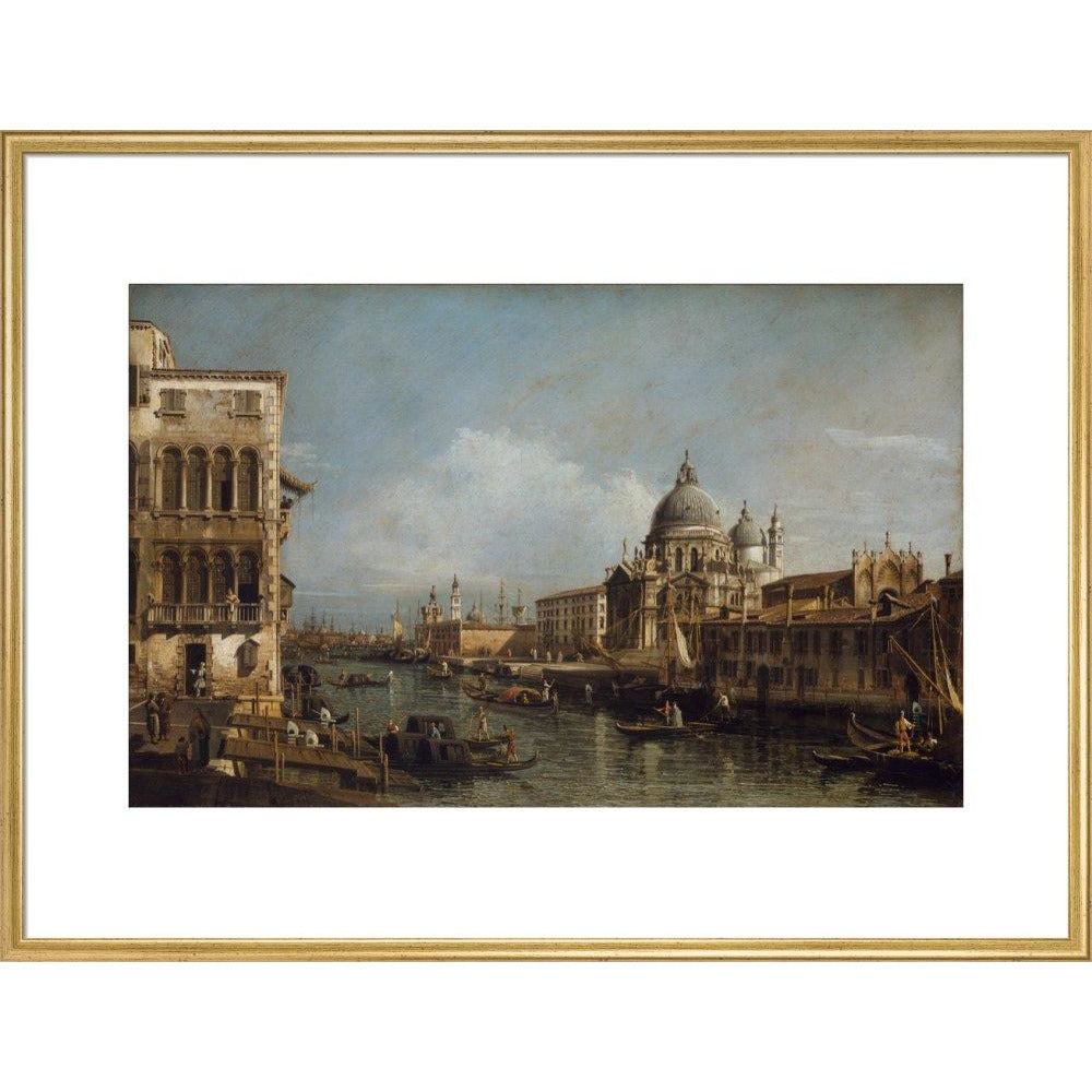 Entrance of the Grand Canal, Venice - Art print