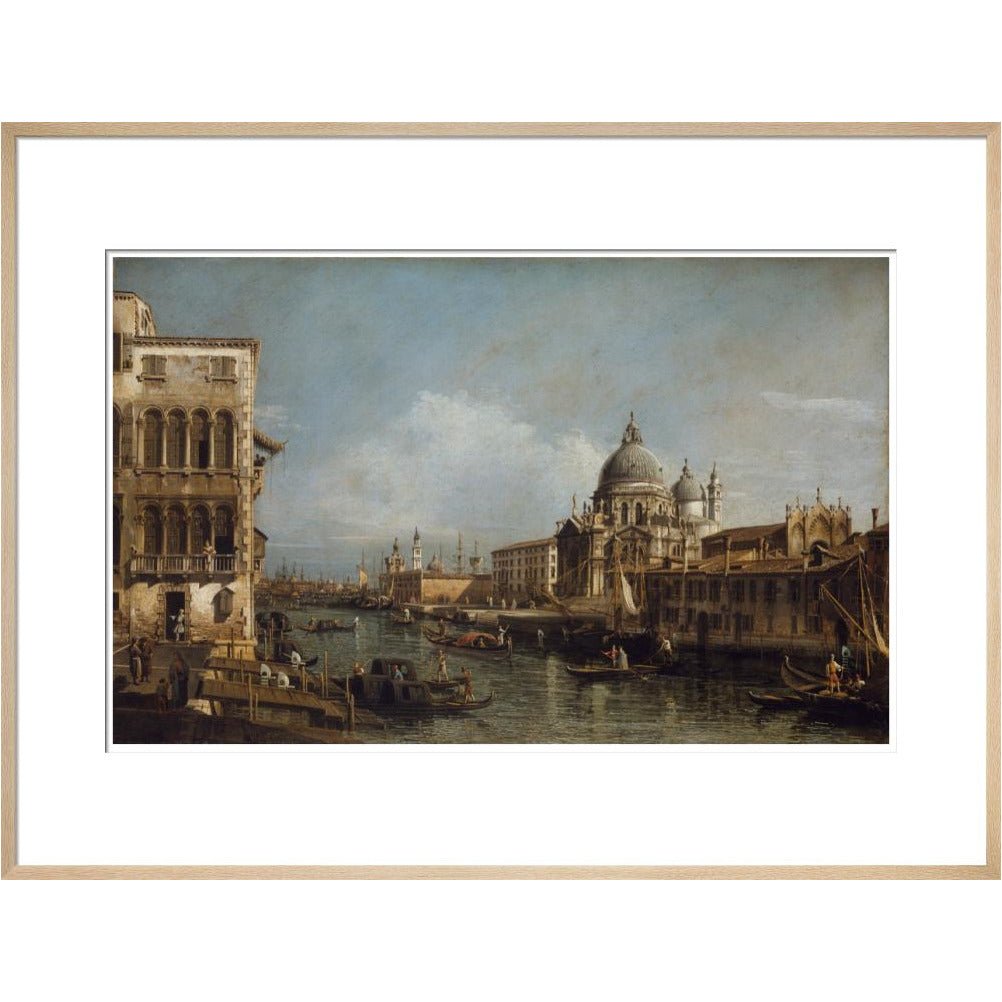 Entrance of the Grand Canal, Venice - Art print