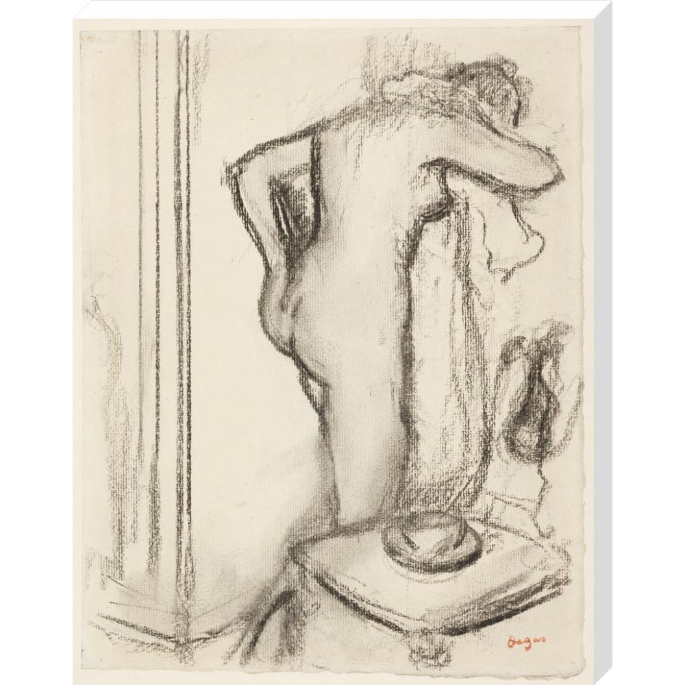 Femme à sa toilette - Art print