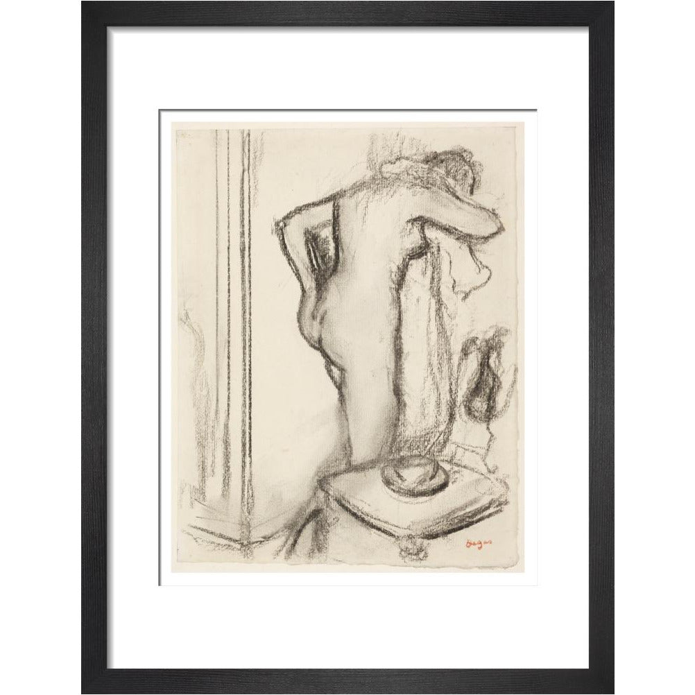 Femme à sa toilette - Art print