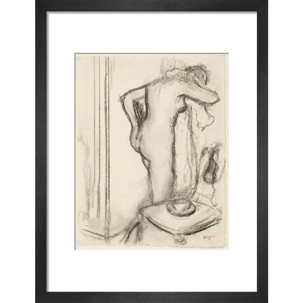Femme à sa toilette - Art print