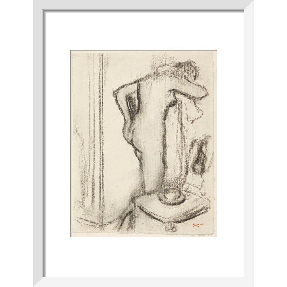 Femme à sa toilette - Art print