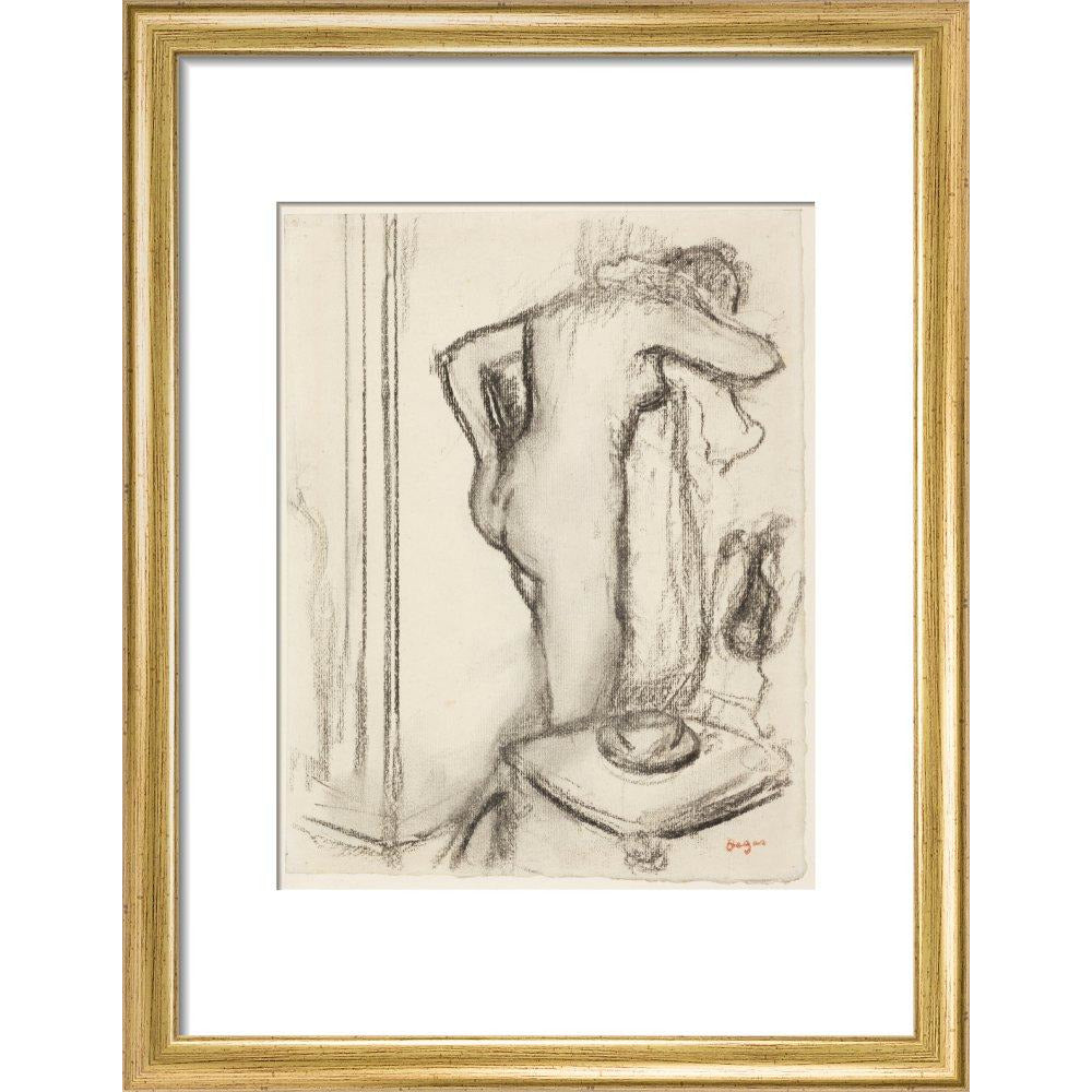 Femme à sa toilette - Art print