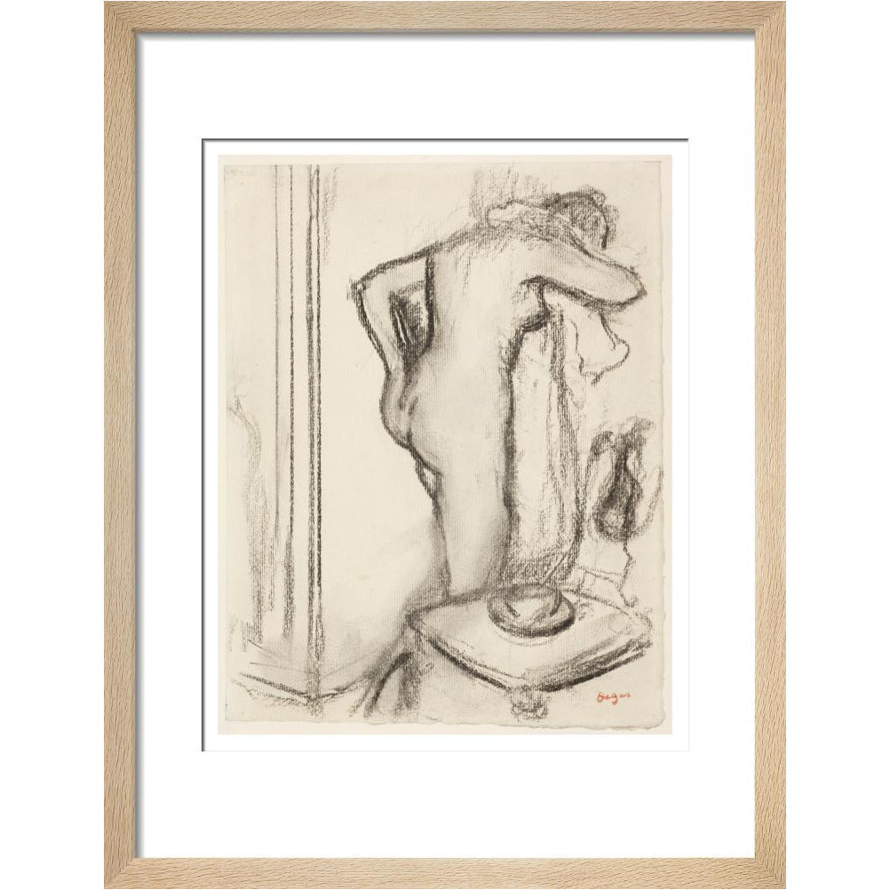 Femme à sa toilette - Art print