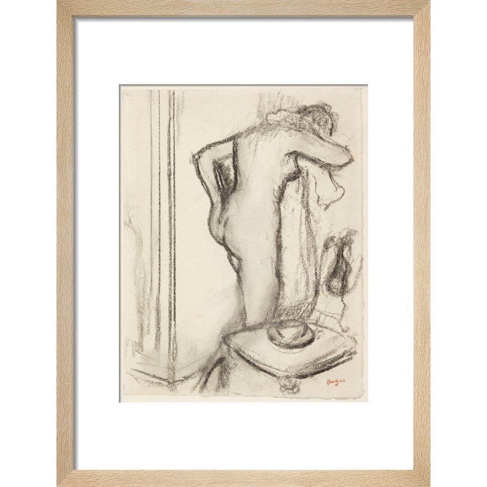 Femme à sa toilette - Art print